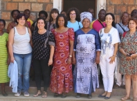 Ana González Abelleira intercambia experiencias en Mozambique coas súas homólogas nese país