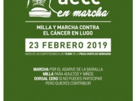 Lugo ten unha meta solidaria o sábado 23 de febreiro: andar e correr contra o cancro