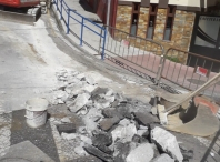 O Concello repara, por emerxencia, o saneamento de Ramón Montenegro e Carril do Xuízo para evitar a entrada de auga nas inmediacións