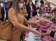 Lara Méndez participa nos actos para conmemorar o Día Internacional contra o Cancro de Mama