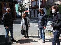 Rubén Arroxo anuncia o inicio da obra de peonalización do barrio de Recatelo