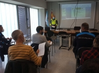 A Policía Local de Lugo afonda coñecementos sobre a regulación do transporte escolar en colaboración coa Garda Civil