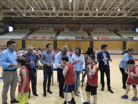 A Copa Deputación de Baloncesto reuniu en Lugo a preto de 50 equipos de categoría base