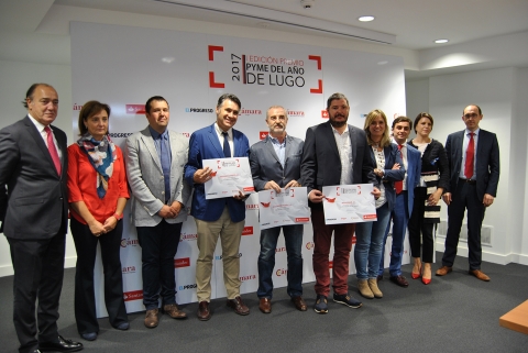 A Concelleira de Economía entrega o premio PEME do Ano de Lugo