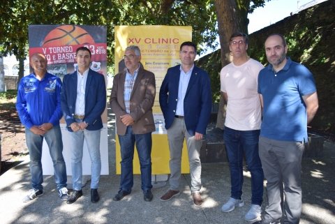Concello e Deputación promoven un torneo de baloncesto e un clinic, co Lugo é Basket