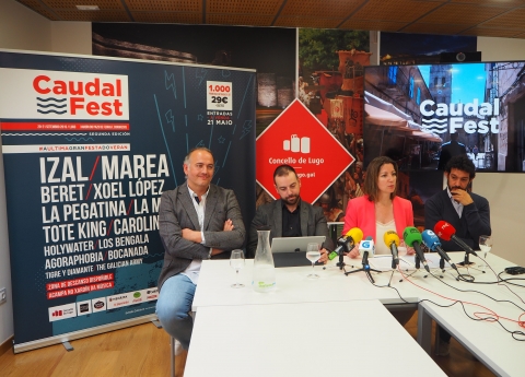 O Caudal Fest potenciará a marca de Lugo a nivel galego, estatal e internacional co obxectivo de axudar á dinamización da cidade  