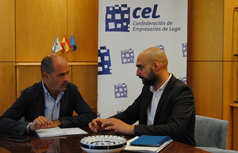 A CEL e o Concello de Lugo buscan unha colaboración máis estreita para impulsar o desenvolvemento empresarial na cidade