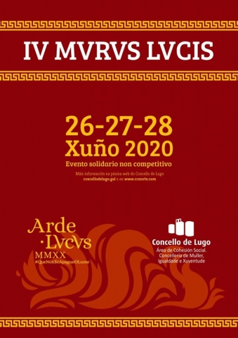 A IV edición da carreira Mvrvs Lvcis será virtual e solidaria