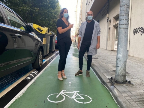Lara Méndez porá en marcha un Centro de Promoción da Bicicleta
