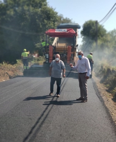 Lara Méndez impulsa mejoras en los viales en el rural, en Prógalo, Vilachá de Mera y Poutomillos, por valor de 140.000 euros