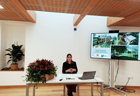 Lara Méndez creará unha innovadora zona verde na Garaballa que permite conciliar usos lúdicos, agrícolas e ecolóxicos