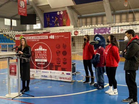 Lara Méndez: “A Copa da Raíña de Voleibol será un revulsivo económico e daralle visibilidade ao deporte e as nosas potencialidades turísticas”