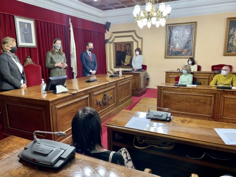 Lara Méndez preside o acto de toma de posesión de doce novos xefes de servizo do Concello