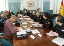 La Junta Local de Seguridad abordó hoy la coordinación de la seguridad durante la celebración de la Semana Santa en Lugo