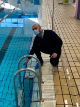 Deportes programó a inicios de la semana la sustitución de los filtros de la piscina de Frigsa para evitar futuras averías después de la rotura de uno de ellos