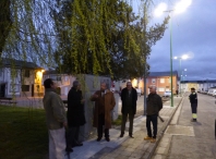 As rúas Santo Domingo da Calzada, Camelia, Padre Sarmiento e Aviación Española contan con novo alumeado 