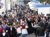 Homenaje al traje gallego en Lugo