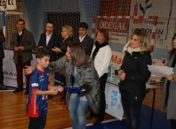 A Alcaldesa apoia ao Club de Voleibol Emevé na presentación da nova tempada