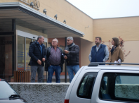 A Alcaldesa e o Presidente da Deputación visitan o Club Fluvial para coñecer as propostas da nova directiva sobre a actuación na rúa Fermín Rivera