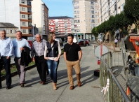 O Goberno dota á veciñanza da Avenida de Garabolos e das Américas de renovados servizos públicos con 51.000 euros