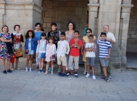 7 nenos e nenas saharuis de vacións en paz en Lugo, unha acollida solidaria que se mantén viva ao longo dos anos