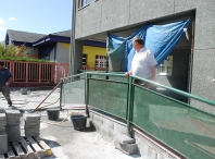 O colexio Menéndez Pelayo gaña en accesibilidade coas obras de mellora que está a acometer o Goberno 