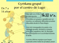 Gymkana grupal polo centro da cidade este venres para concienciar sobre o cancro infantil