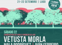 Lugo estrea en setembro o Caudal Fest cun cartel de 1º nivel: Vetusta Morla, Iván Ferreiro, Mala Rodríguez e os acústicos de Andrés Suárez e DePedro