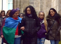 El Ayuntamiento refuerza a Muralla como símbolo de as Mulleres con Forza con la 16ª Andaina pola Igualdade