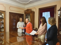 A Alcaldesa preside o acto de toma de posesión de Cesar Castiñeira Muiña