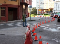 A área de Mobilidade modifica o cruce das rúas Río Sil e Conde