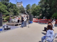 Música para los poemas de Xela Arias. Mujer e Igualdad rinden homenaje a la autora lucense con un concierto en el Parque de Rosalía