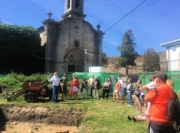 El gobierno de Lara Méndez invita a conocer el patrimonio lucense a través de las visitas guiadas a las catas arqueolóxicas del barrio do Carme