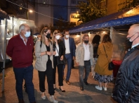 Lara Méndez enxalza a Feira de San Isidro como “a maior feira urbana de toda Galicia” 