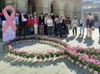 El Ayuntamiento de Lugo #SACAPECHO para conmemorar el Día Internacional contra el Cáncer de Mama