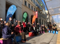 Lara Méndez impulsa el movimiento ciudadano "Localmente Lucense" para dinamizar los barrios a través del fomento de las compras de proximidad