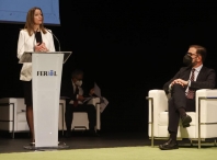 Lara Méndez destaca en Ferrol a oportunidade de aproveitar os fondos europeos para acadar “a Galicia dunha soa velocidade”