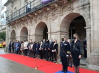 El Ayuntamiento de Lugo reafirmó este Lunes Santo los vínculos que mantiene con la Armada desde hace seis décadas