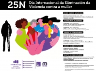 Lara Méndez reforza as accións educativas e de visualización da violencia de xénero polo 25N