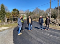 A concellería de Medio Rural conclúe o arranxo dunha estrada en Carballido