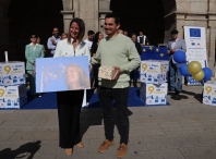 A Alcaldesa de Lugo pon en valor no Día de Europa a aposta da UE pola transición ecolóxica e dixital, eixos do seu modelo de cidade
