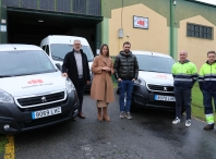 El Ayuntamiento de Lugo amplía su flota de vehículos sostenibles dotando al parque móvil municipal de dos nuevas furgonetas eléctricas
