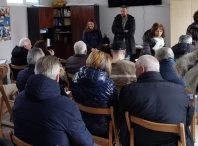 Rubén Arroxo y Cristina López presentan el nuevo calendario del Archivo Municipal en Pías Rubén Arroxo y Cristina López presentan el nuevo calendario del Archivo Municipal en Pías