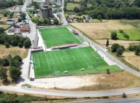 O campo municipal José María Rodríguez Lago, nas Gándaras, acollerá un torneo de fútbol base con 500 rapaces e rapazas