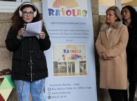 A alcaldesa, Paula Alvarellos, participa nos actos con motivo do Día Mundial de Concienciación sobre o Autismo, organizados por Raiolas