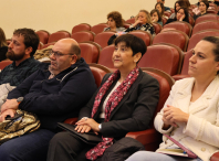 Olga López Racamonde asiste a la jornada de cuidado de los mayores para adaptar avances de este modelo a la realidad de la zona rural lucense Olga López Racamonde asiste a la jornada de cuidado de los mayores para adaptar avances de este modelo a la realidad de la zona rural lucense