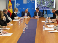 A alcaldesa Paula Alvarellos reúnese con persoal do Sergas para avanzar no proxecto do novo centro de saúde do Sagrado Corazón