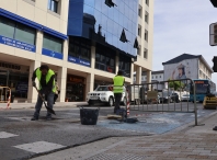 A concellería de Infraestruturas Urbanas inicia a reparación de vías públicas ao longo de todo o tecido urbano