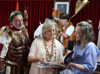 O Arde Lucus serve de referente para a festa de recreación castrexa de Narón, o Oenach Atlántico, que se presenta en Lugo O Arde Lucus serve de referente para a festa de recreación castrexa de Narón, o Oenach Atlántico, que se presenta en Lugo