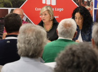 A alcaldesa traslada a ‘Lugo... non quere cheiros’ o total apoio do seu Executivo á plataforma e insiste no seu rexeitamento da planta de biometano